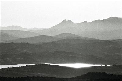 Late light on Lake Vinuela