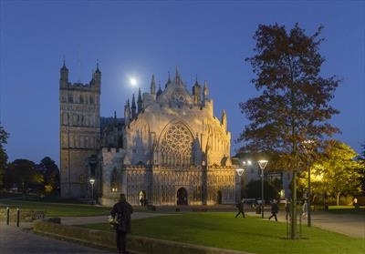 gc15 exeter cathedral under moonlight_DSC1576