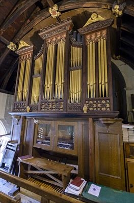 gc66 st. mary's church, dunsford, organ 12556