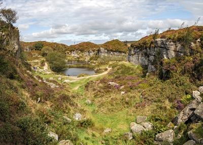 gc75 Haytor Quarry, Dartmoor, Devon