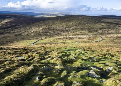 gc93 grimspound settlement, dartmoor