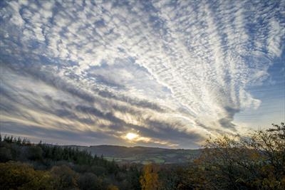 gc167 clouds sunset Easternhill Farm.DSC2205