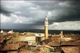 Siena storm clouds by Jan Traylen, Photography, Giclee print from Kodachrome