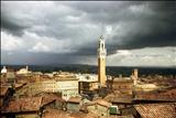 Siena storm clouds by Jan Traylen, Photography, Giclee print from Kodachrome