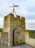 gc55 dunsford, st.mary's, windvane,  5x7  12585 by Jan Traylen, Photography