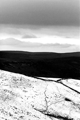 Peaks in Snow 7 by Jan Traylen - Photograph  Giclee printed photograph